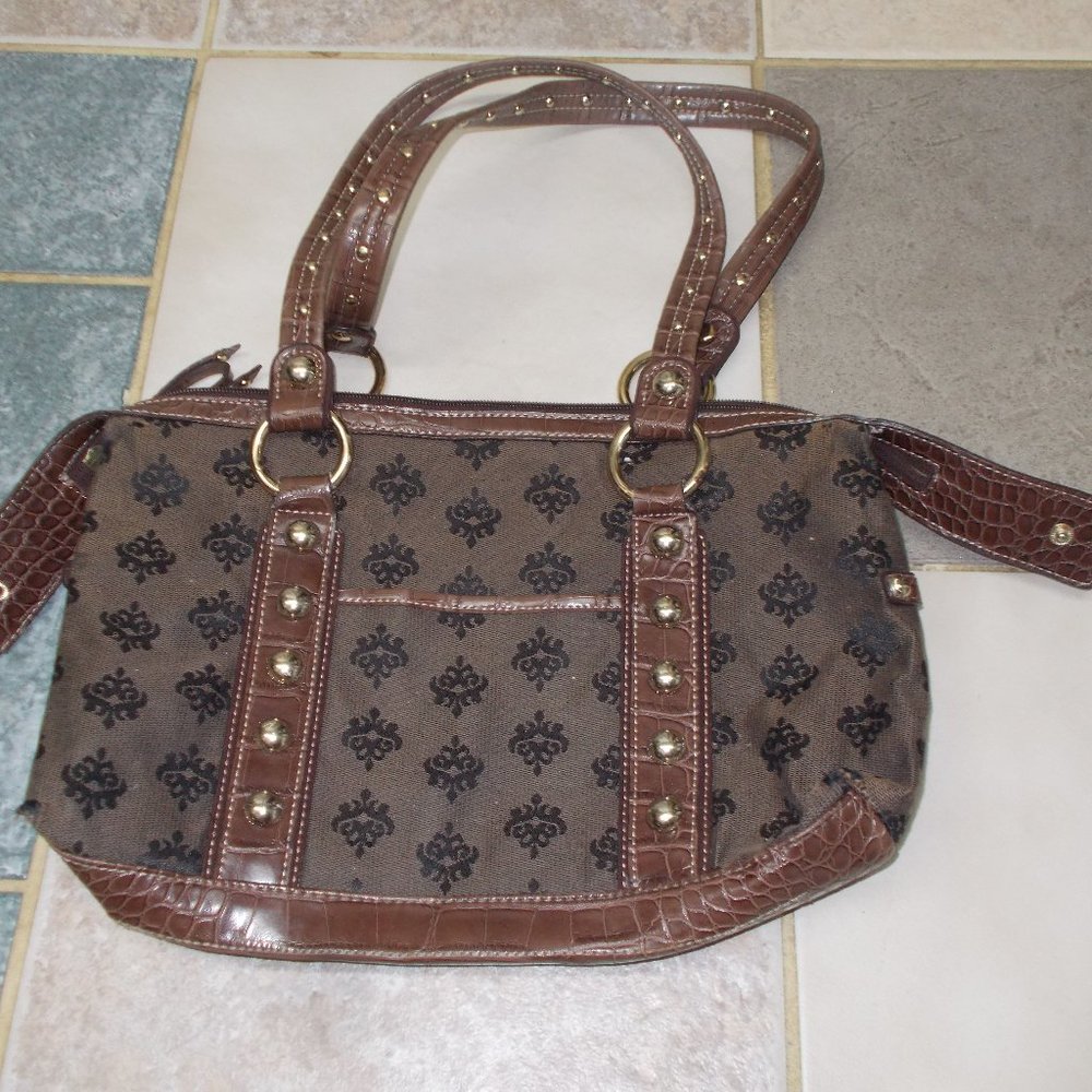 Brown cloth bag by Genna De Rossi